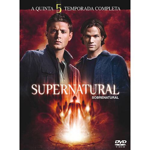 Box DVD Coleção Supernatural: 5ª Temporada (6 DVDs)