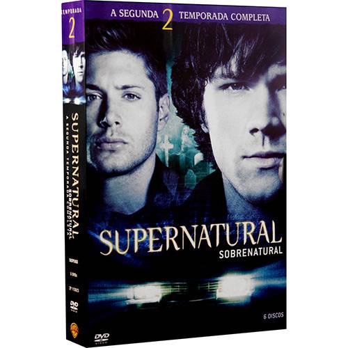 Box DVD Coleção Supernatural: 2ª Temporada (6 DVDs)