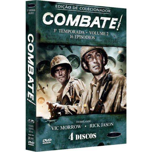 Box DVD Combate Terceira Temporada Volume 2