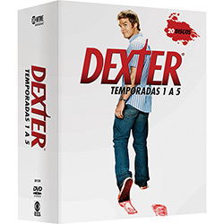 Box DVD Dexter - 1º a 5º Temporada (20 DVDs)