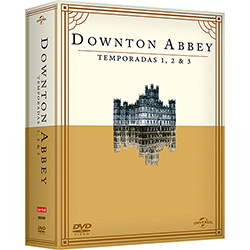 Box DVD - Downton Abbey - 1ª a 3ª Temporada (11 Discos)