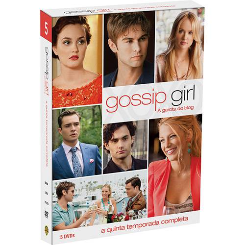 Box DVD Gossip Girl: a Garota do Blog - 5ª Temporada Completa (5 DVDs)