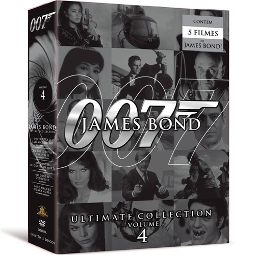Box DVD James Bond 007: Vol. 4 (5 DVDs)