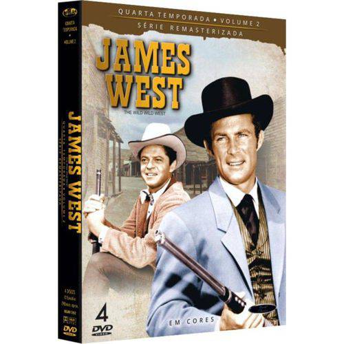 Box DVD James West Quarta Temporada Volume 2