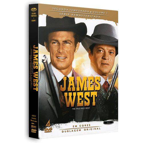 Box DVD James West Segunda Temporada Volume 1