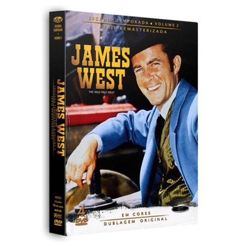 Box Dvd James West Segunda Temporada Volume 2
