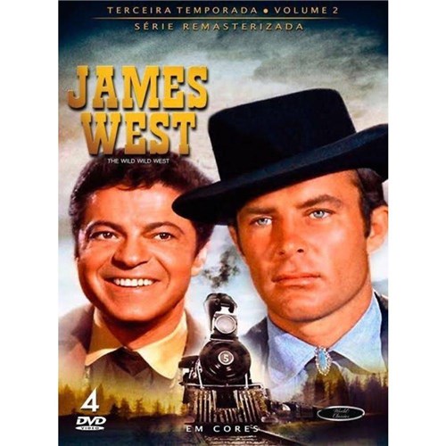 Box Dvd James West Terceira Temporada Volume 2