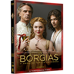 Box DVD - os Borgias 3ª Temporada (4 Discos)