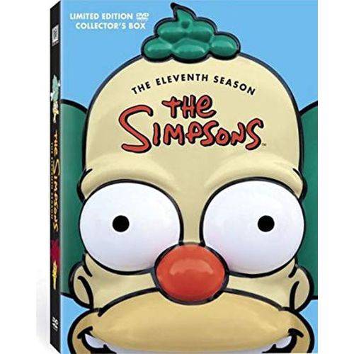 Box Dvd - os Simpsons - 11 Temporada - 4 Dvd's