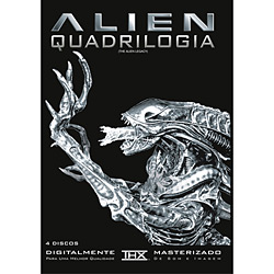Box DVD Quadrilogia Alien (4 DVDs)