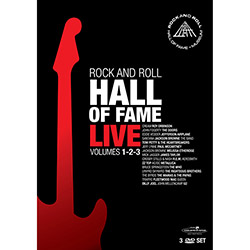 Box DVD Rock And Roll Hall Of Fame - Vol. 1, 2 e 3 (3 DVDs)