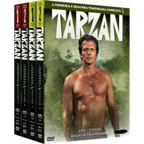 Box DVD Tarzan Primeira e Segunda Temporada Completa