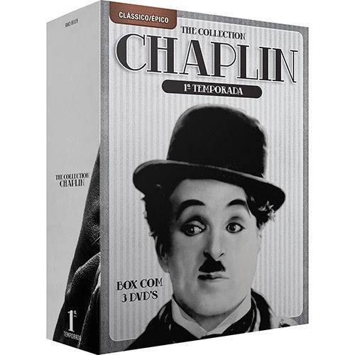 Box Dvd The Collection Chaplin 1ª Temporada (3 Discos)