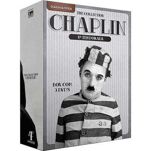 Box Dvd The Collection Chaplin 4ª Temporada (3 Discos)