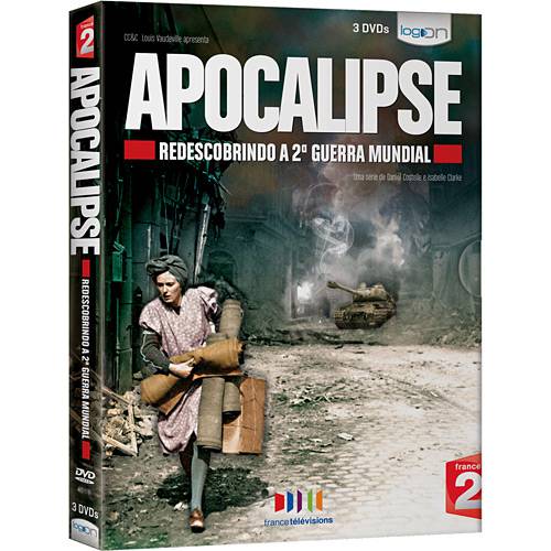 Box DVD Trilogia Apocalipse: Redescobrindo a Segunda Guerra Mundial (3 DVDs)