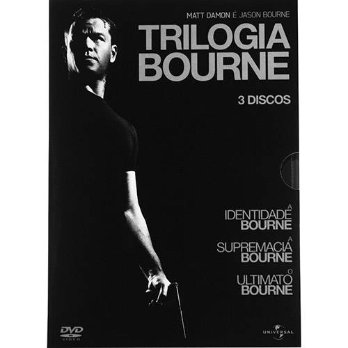 Box DVD Trilogia Bourne (3 DVDs)