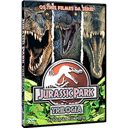 Box DVD Trilogia Jurassic Park - (3 DVDs)
