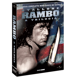Box DVD Trilogia Rambo: (3 DVDs)