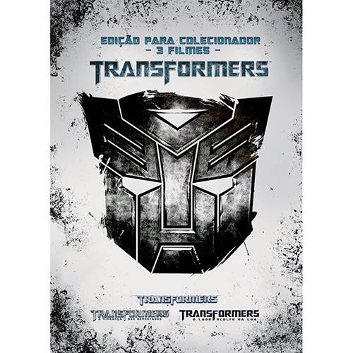 Box DVD Trilogia Transformers (Triplo)