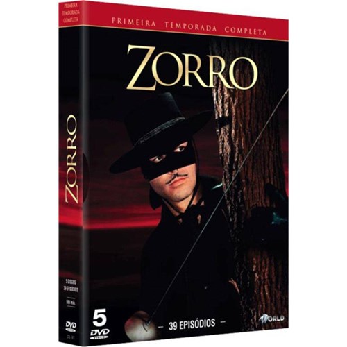 Box Dvd Zorro Primeira Temporada Completa