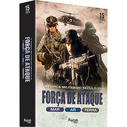 Tudo sobre 'Box Força de Ataque: Mar + Ar + Terra (15 DVDs)'