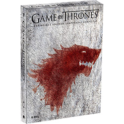 Box Game Of Thrones: 1ª e 2ª Temporadas Completas (10 DVDs)