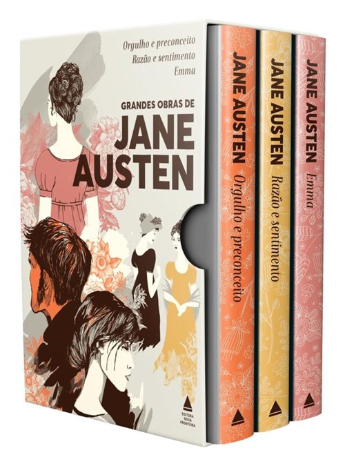 Box Grandes Obras de Jane Austen - 3 Vols - Nova Fronteira