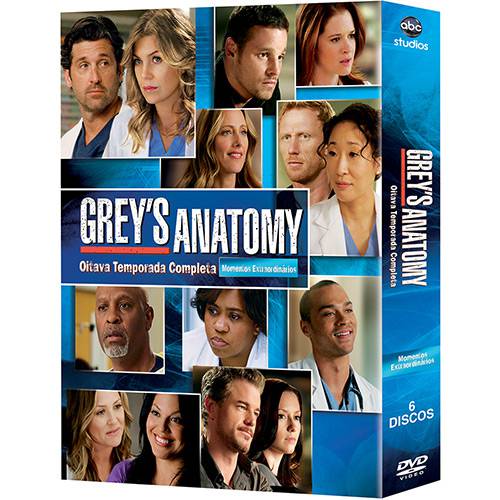Tudo sobre 'Box Grey's Anatomy: Oitava Temporada Completa (6 DVDs)'