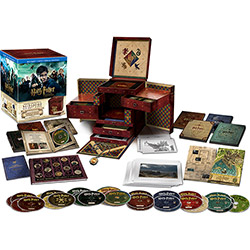Tudo sobre 'Box Harry Potter Wizard's Collection: Edição Limitada de Colecionador - os Filmes da Saga + Extras Especiais + Itens Colecionáveis (15 DVDs + 14 Discos Blu-Ray + 2 Discos Blu-Ray 3D)'