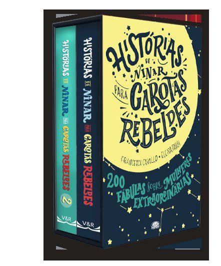 Box Histórias de Ninar para Garotas Rebeldes - Vol.1 e Vol. 2 - V R