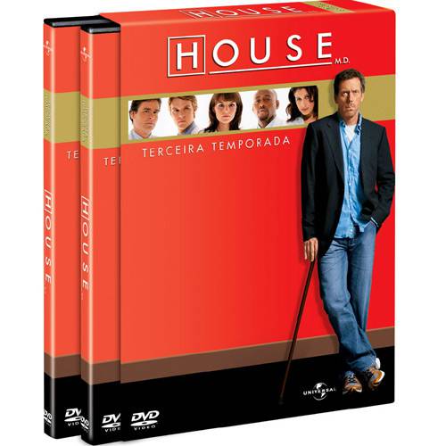 Box House 3ª Temporada (6 DVDs)