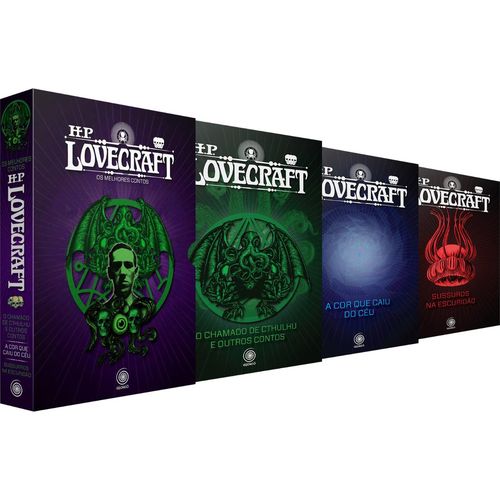 Box - HP Lovecraft - os Melhores Contos - 3 Volumes