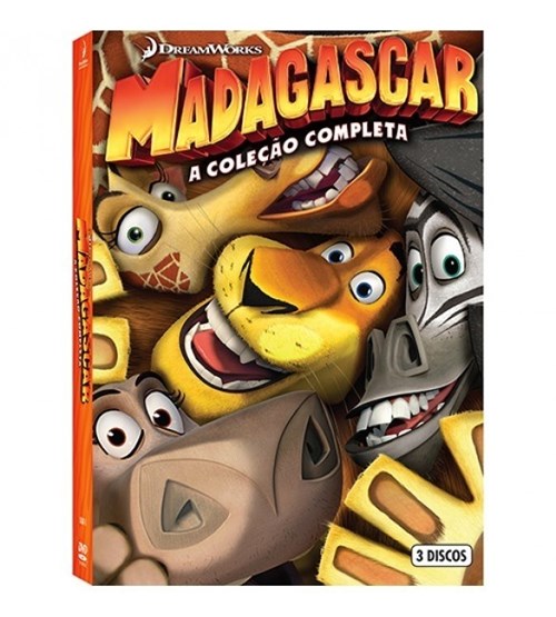 Box - Madagascar - a Coleção Completa (3 Dvds)