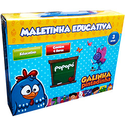 Tudo sobre 'Box - Maletinha Educativa - Galinha Pintadinha'