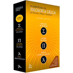 Tudo sobre 'Box - o Essencial da Filosofia Grega (3 Volumes)'