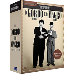 Box o Gordo e o Magro: 1ª Temporada Completa (3 DVDs)