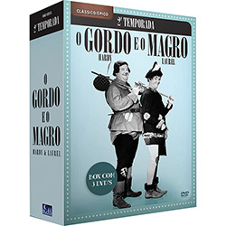 Box o Gordo e o Magro: 2ª Temporada Completa (3 DVDs)