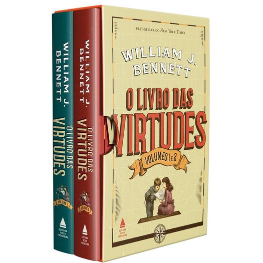 Box o Livro das Virtudes - 2 Vols - Nova Fronteira