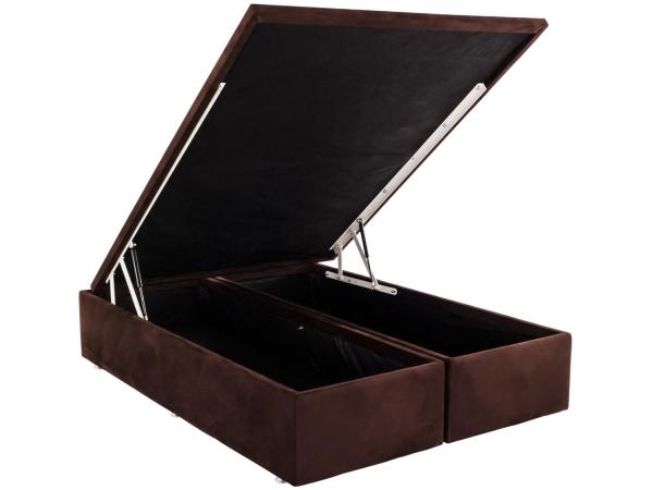Box para Colchão Casal com Baú Ortobom - 39 Cm de Altura Americana