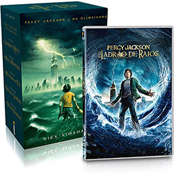 Tudo sobre 'Box Percy Jakson + DVD o Ladrão de Raios'