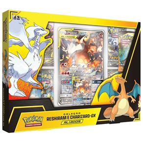 Box Pokémon - Coleção Aliados - Reshiram e Charizard