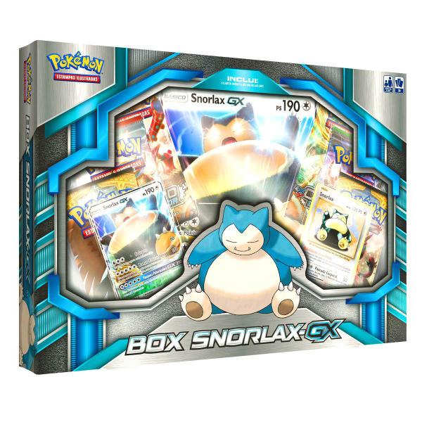 Box Pokémon Snorlax GX - Copag