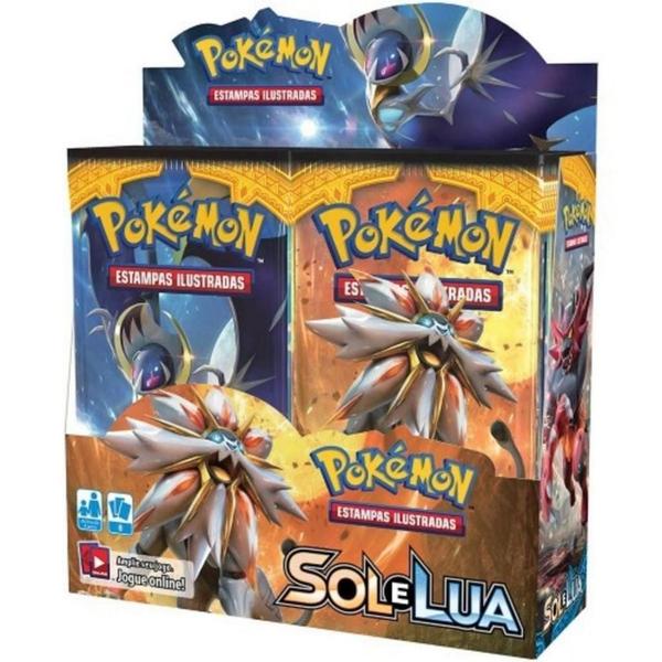 Box Pokémon Sol e Lua - Copag