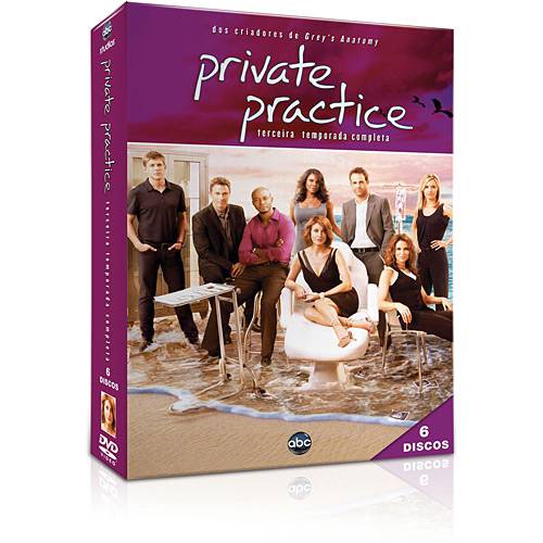 Tudo sobre 'Box: Private Practice - a 3ª Temporada Completa - 6 DVD's'