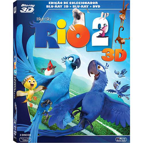 Tudo sobre 'Box - Rio 2 Edição de Colecionador (Blu-ray 3D + Blu-ray + DVD)'