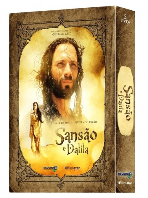 Box - Sansão e Dalila - Minisérie da Record 5 Dvds
