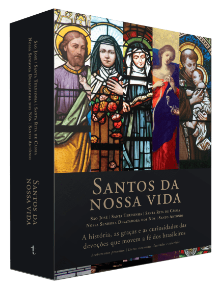 Box - Santos da Nossa Vida - 5 Volumes - Petra - Ed. Petra