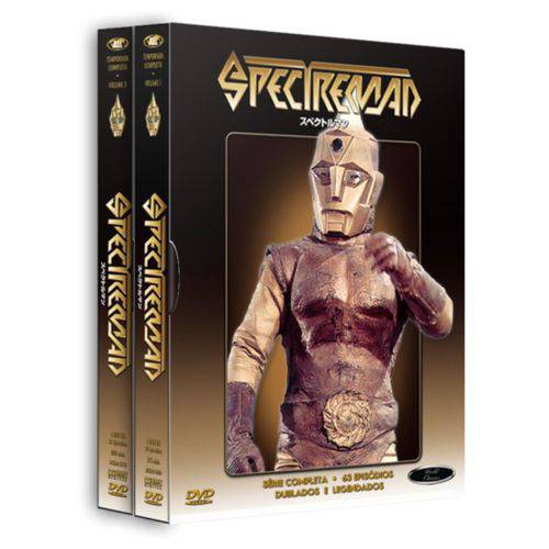 Box Spectreman - Vol 01 e Vol 02 Serie Completa, 8 Discos