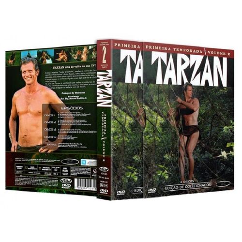 Box Tarzan Primeira Temporada Vol. 2 - Dvd Aventura