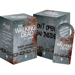 Box - The Walking Dead (5 Volumes) + Brinde